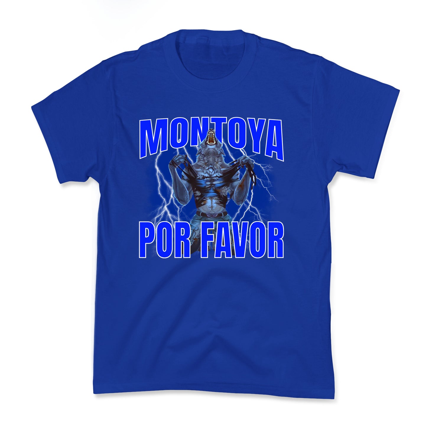 Montoya Por Favor Wolf Meme Kids Tee