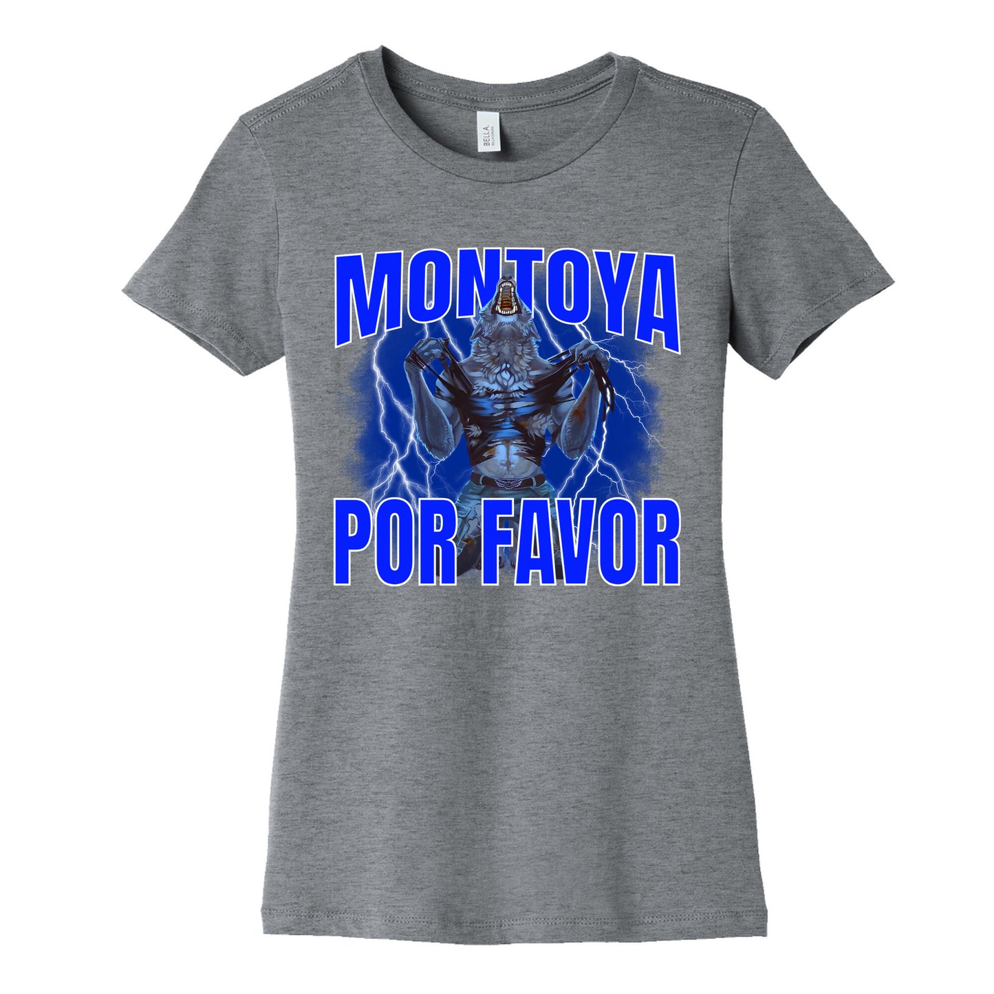 Montoya Por Favor Wolf Meme Womens Cotton Tee