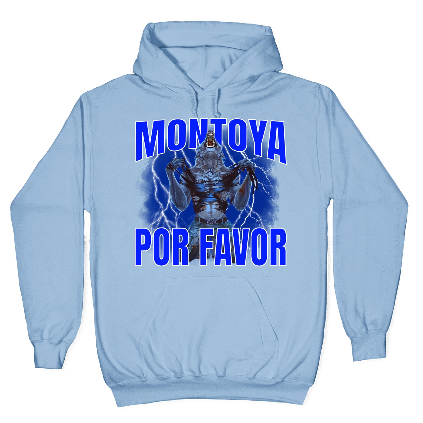 Montoya Por Favor Wolf Meme Hoodie