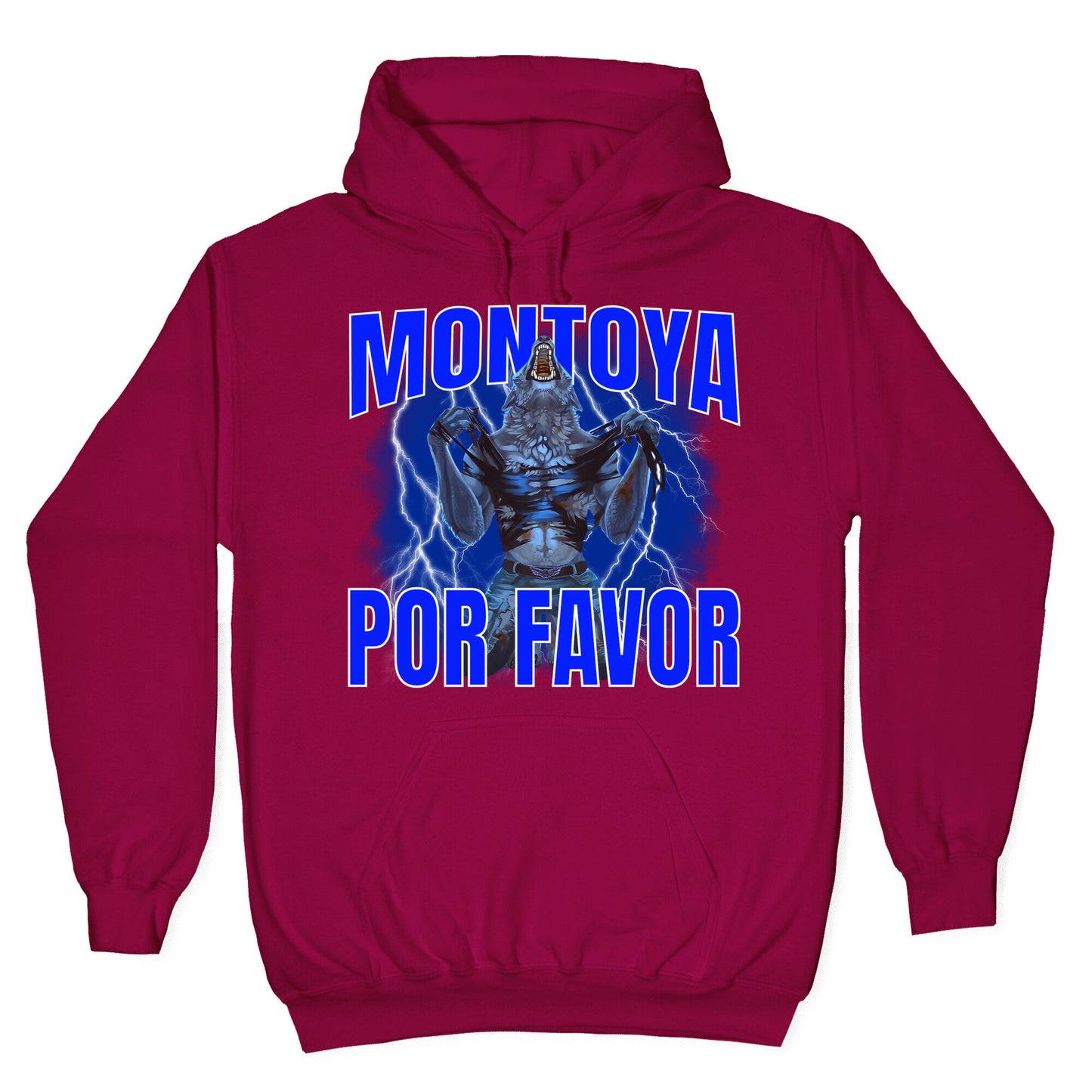 Montoya Por Favor Wolf Meme Hoodie