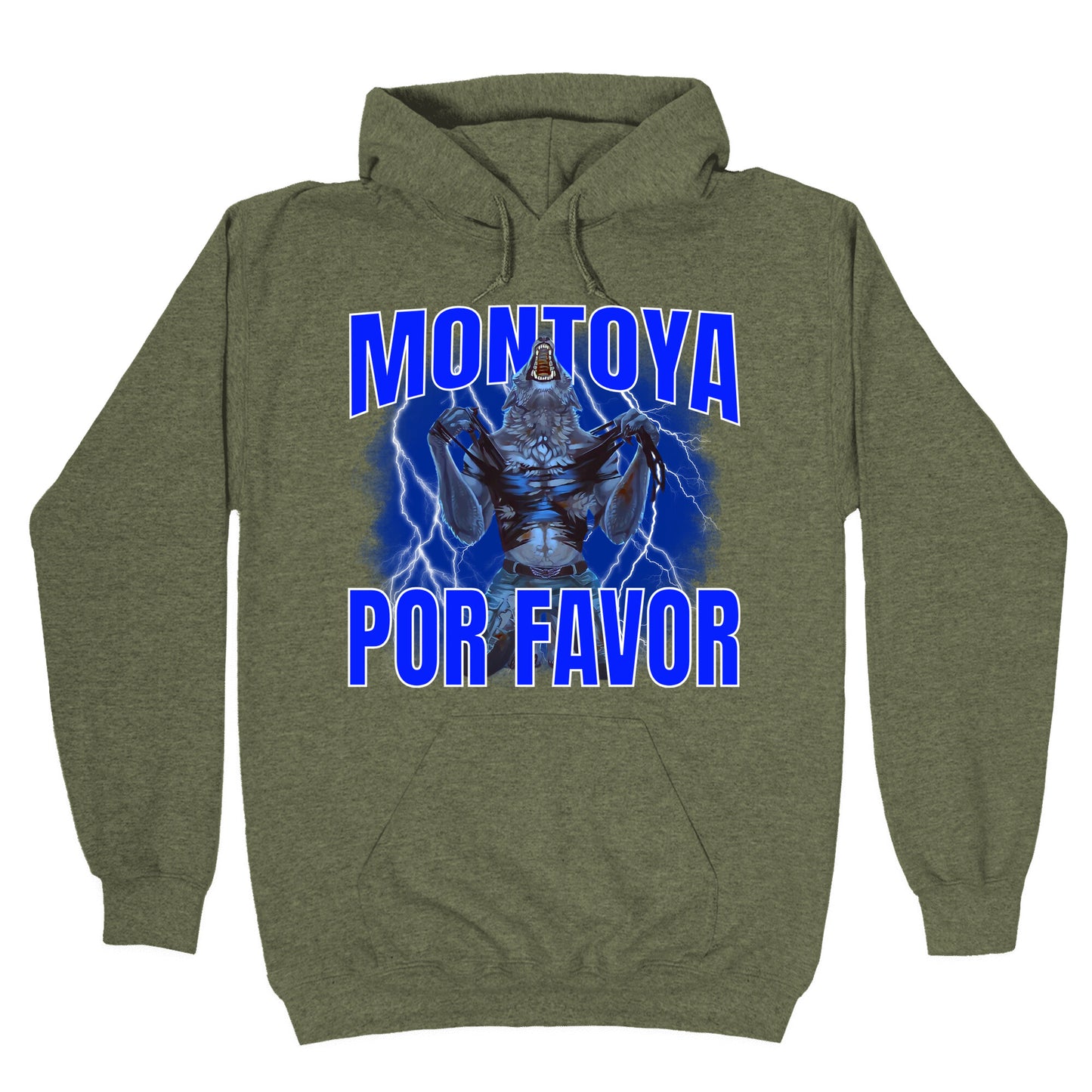 Montoya Por Favor Wolf Meme Hoodie