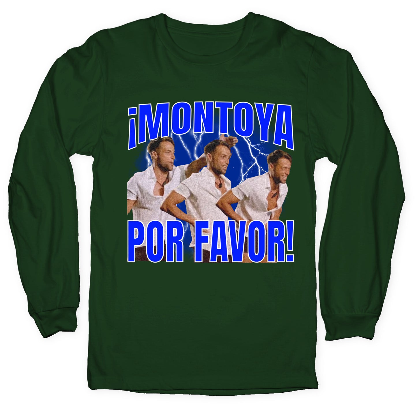 Montoya Por Favor Vintage Longsleeve Tee