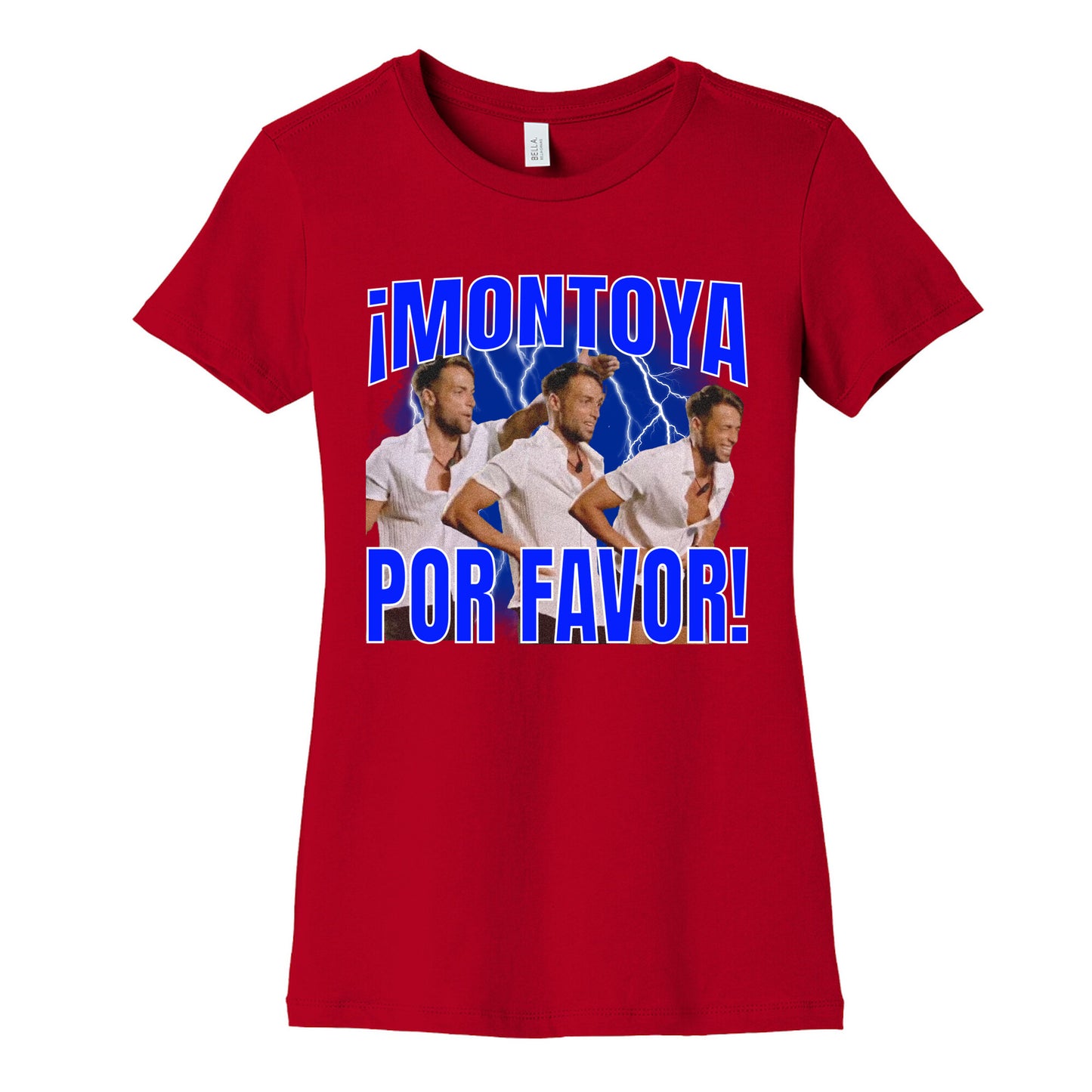 Montoya Por Favor Vintage Womens Cotton Tee