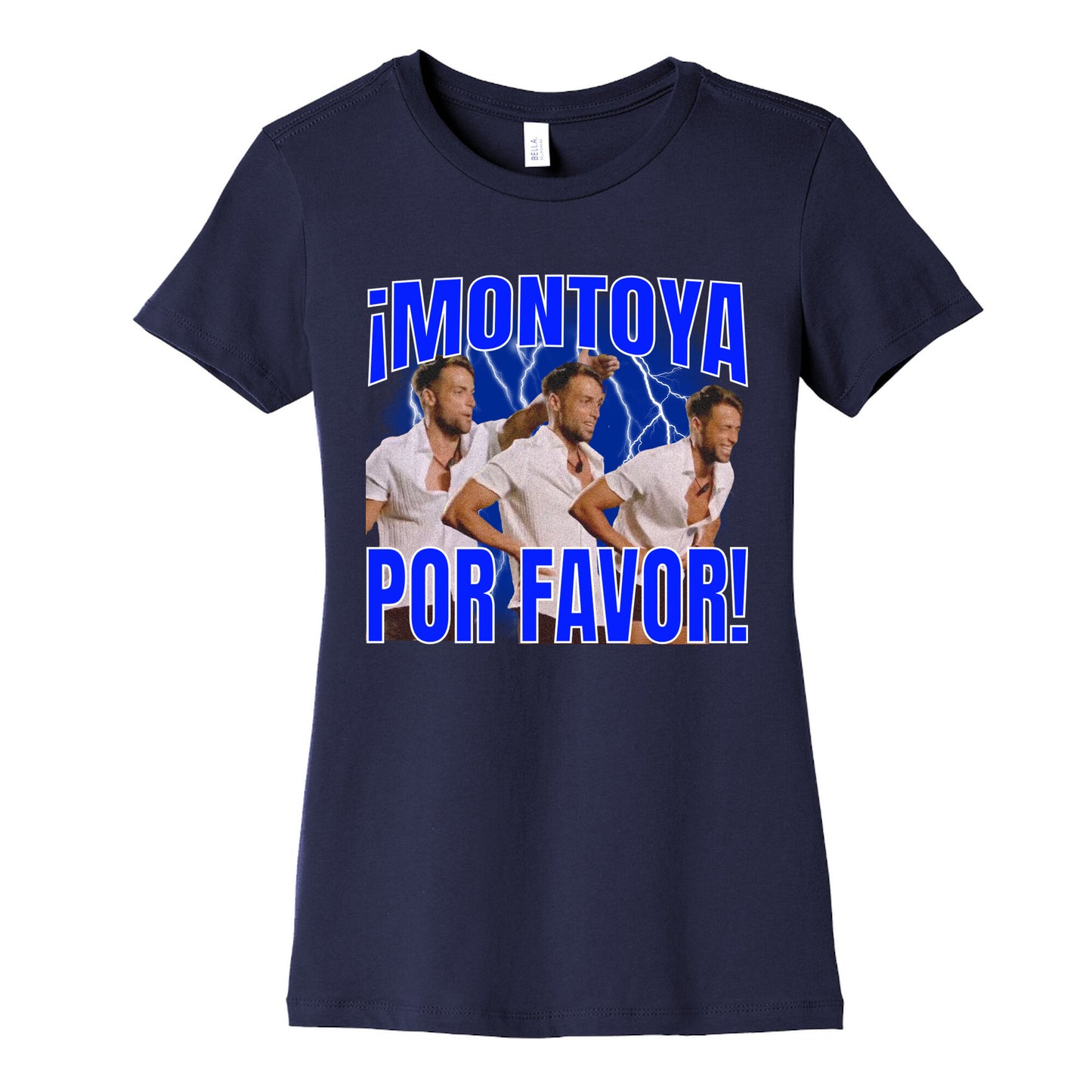 Montoya Por Favor Vintage Womens Cotton Tee