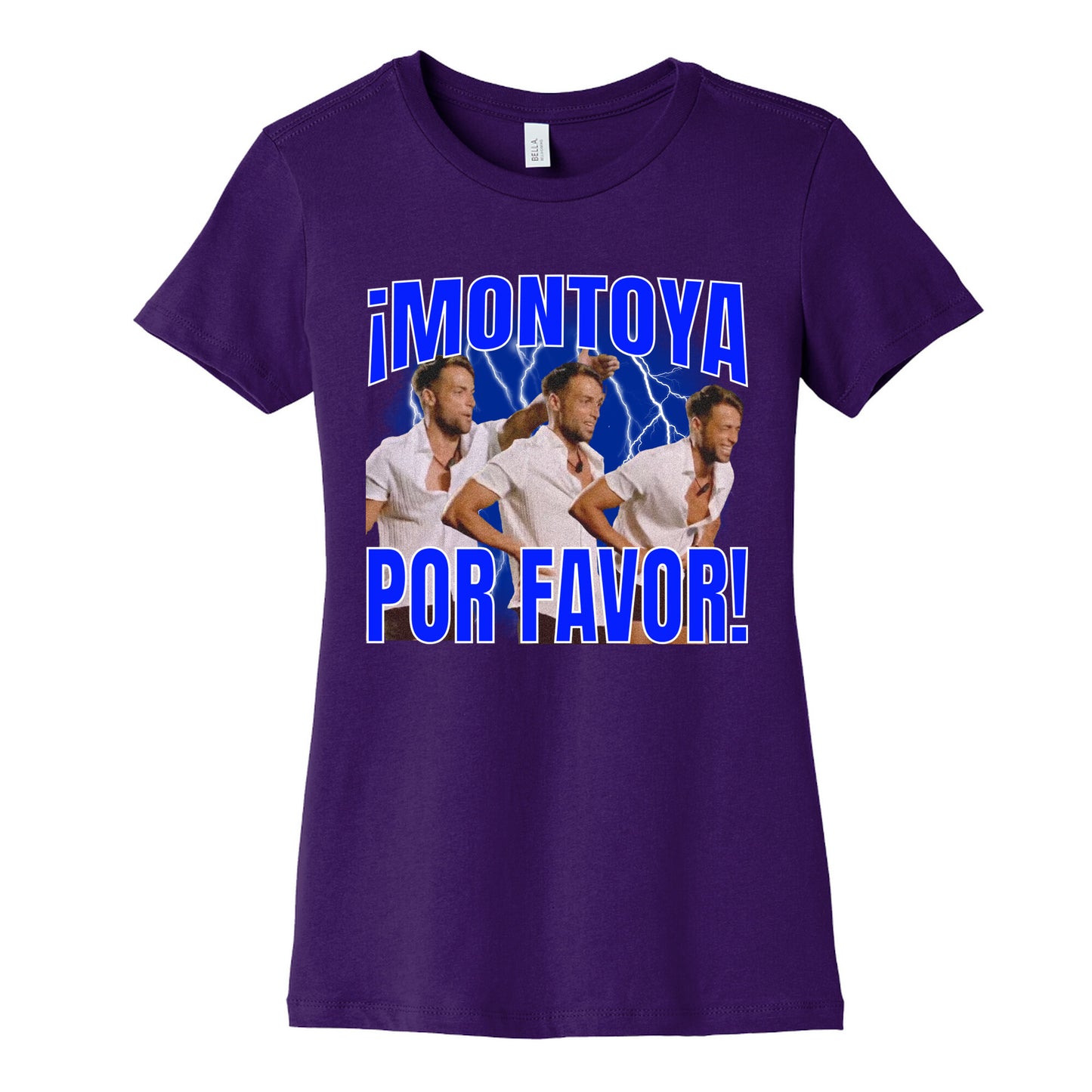 Montoya Por Favor Vintage Womens Cotton Tee