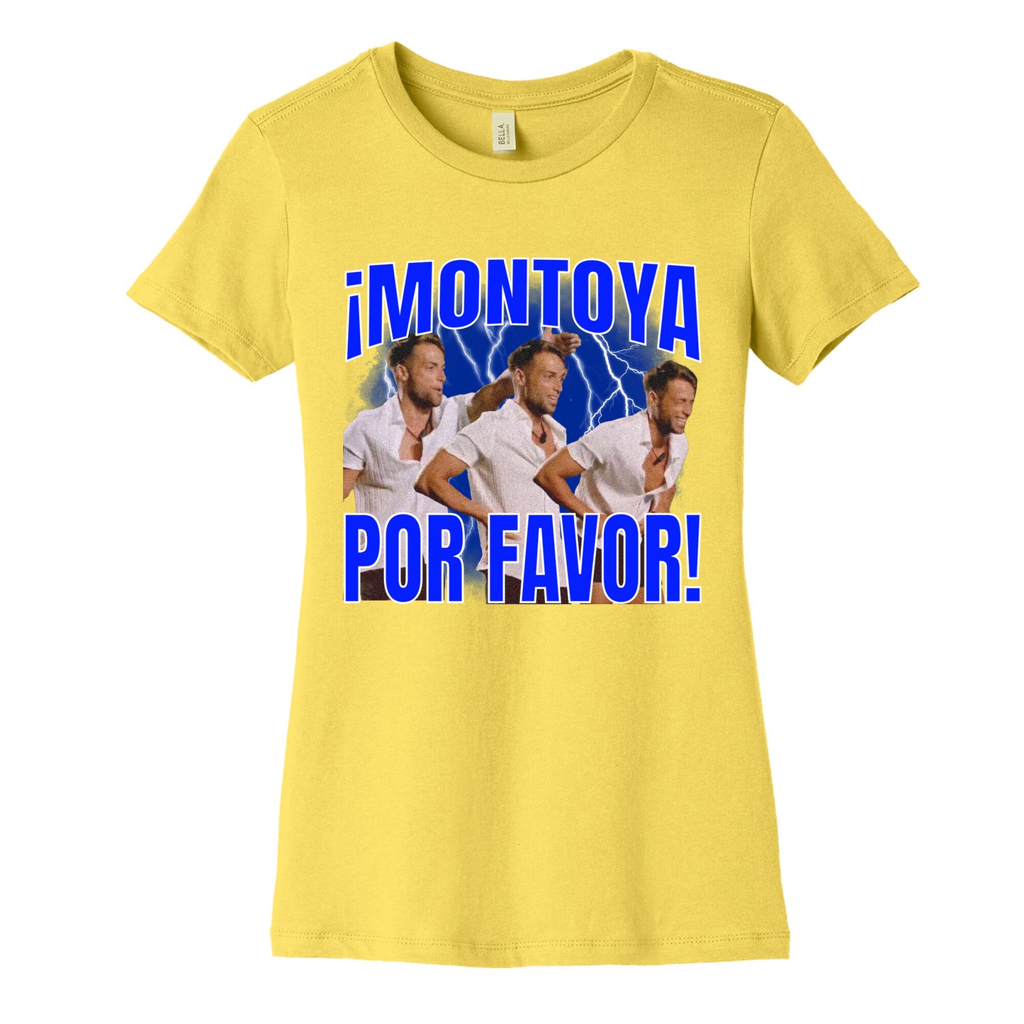 Montoya Por Favor Vintage Womens Cotton Tee