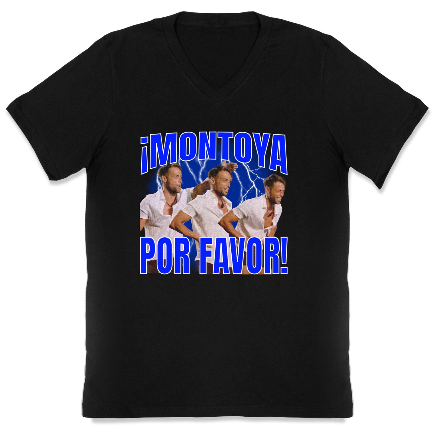 Montoya Por Favor Vintage V-Neck