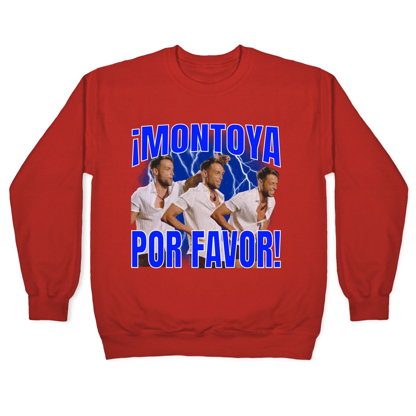Montoya Por Favor Vintage Crewneck Sweatshirt