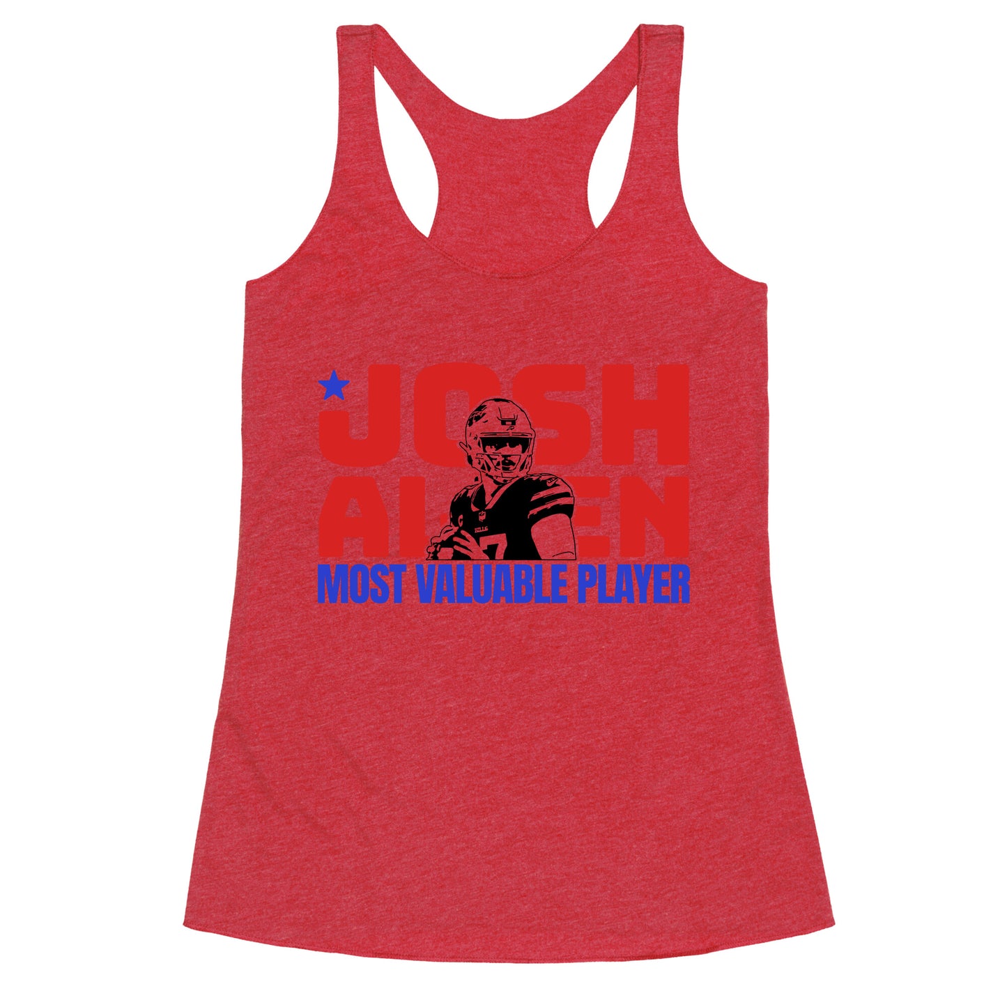 MVP Josh Allen Racerback Tank