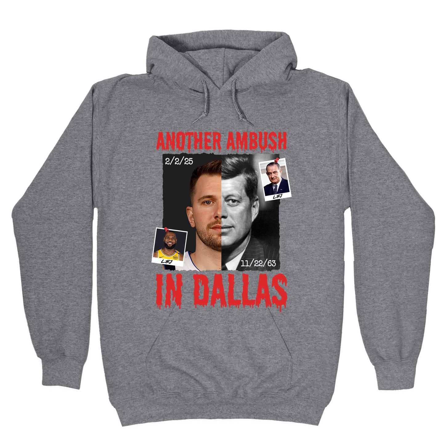 Another Ambush in Dallas Luka Lakers Hoodie