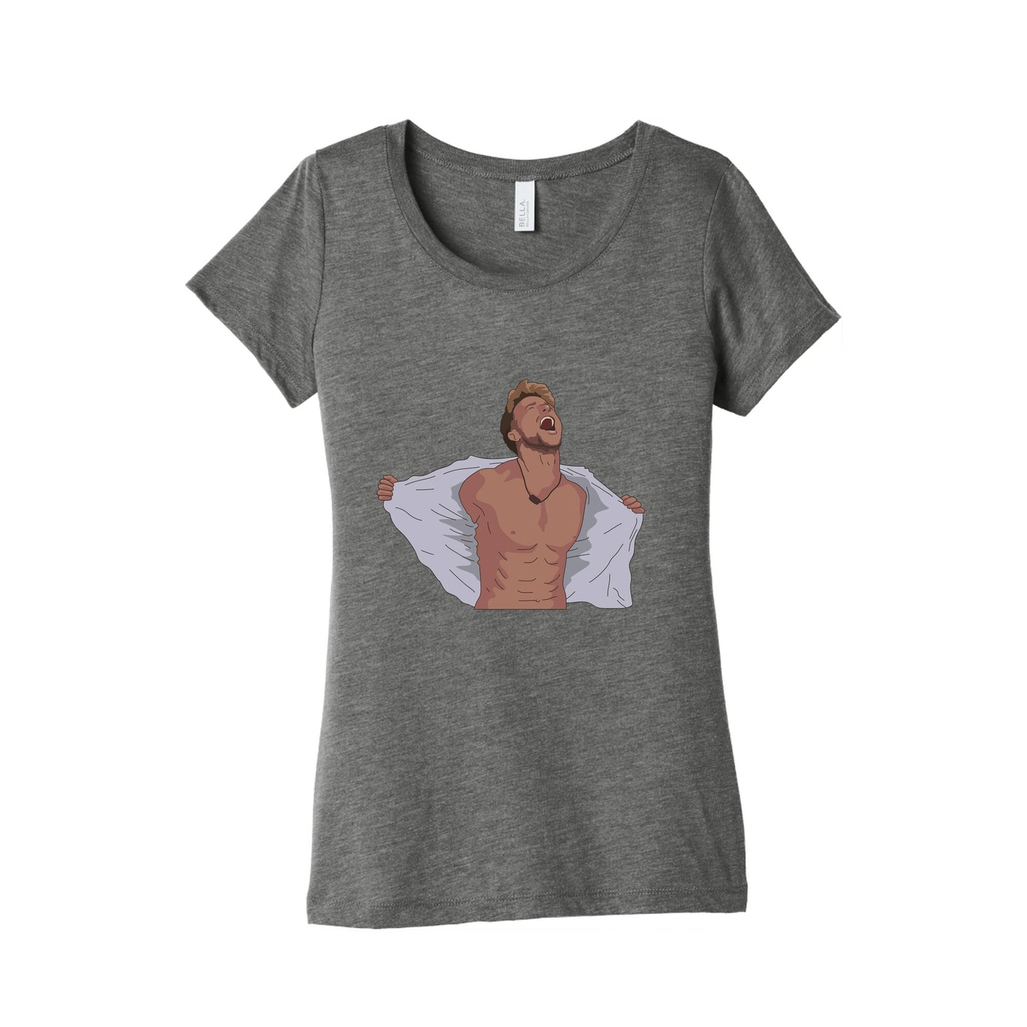 Montoya Por Favor Scream Womens Triblend Tee