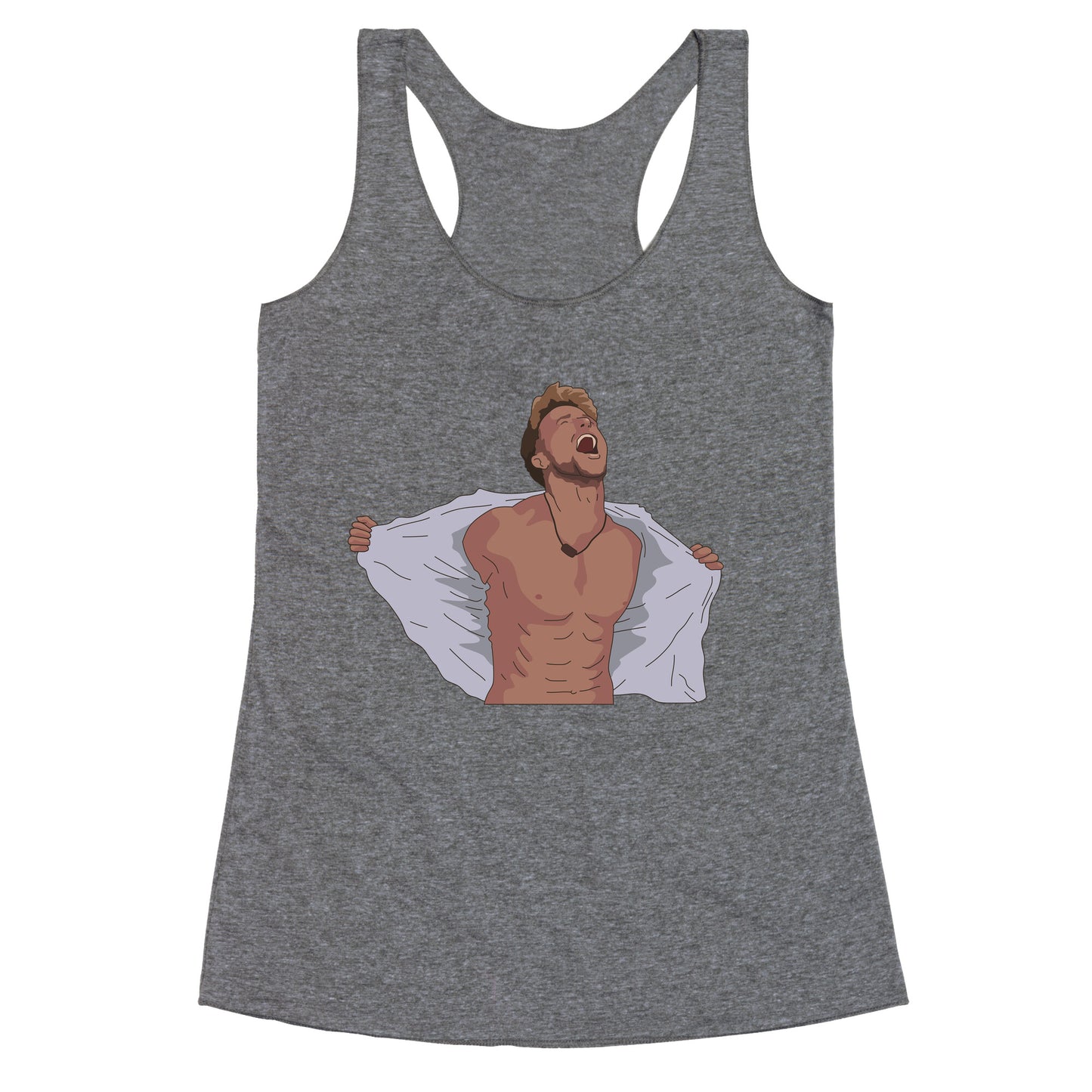 Montoya Por Favor Scream Racerback Tank