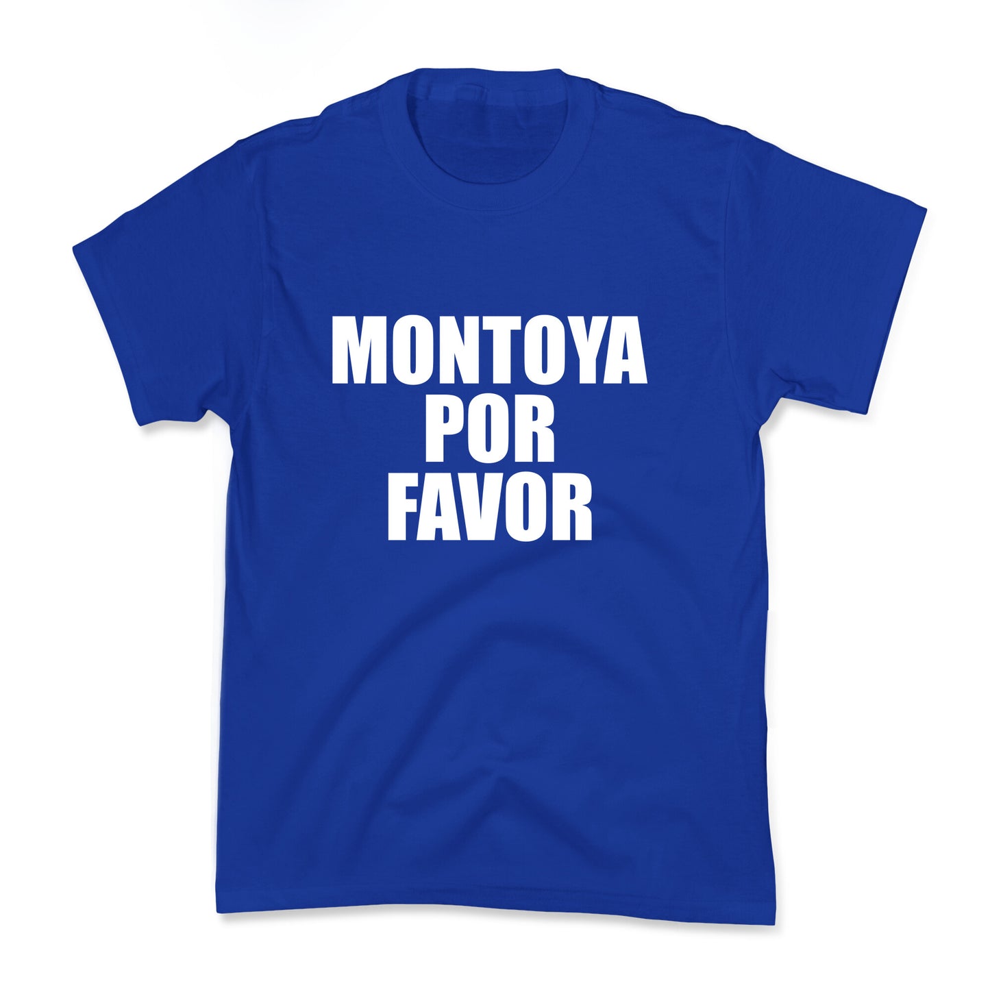 Montoya Por Favor Text Kids Tee