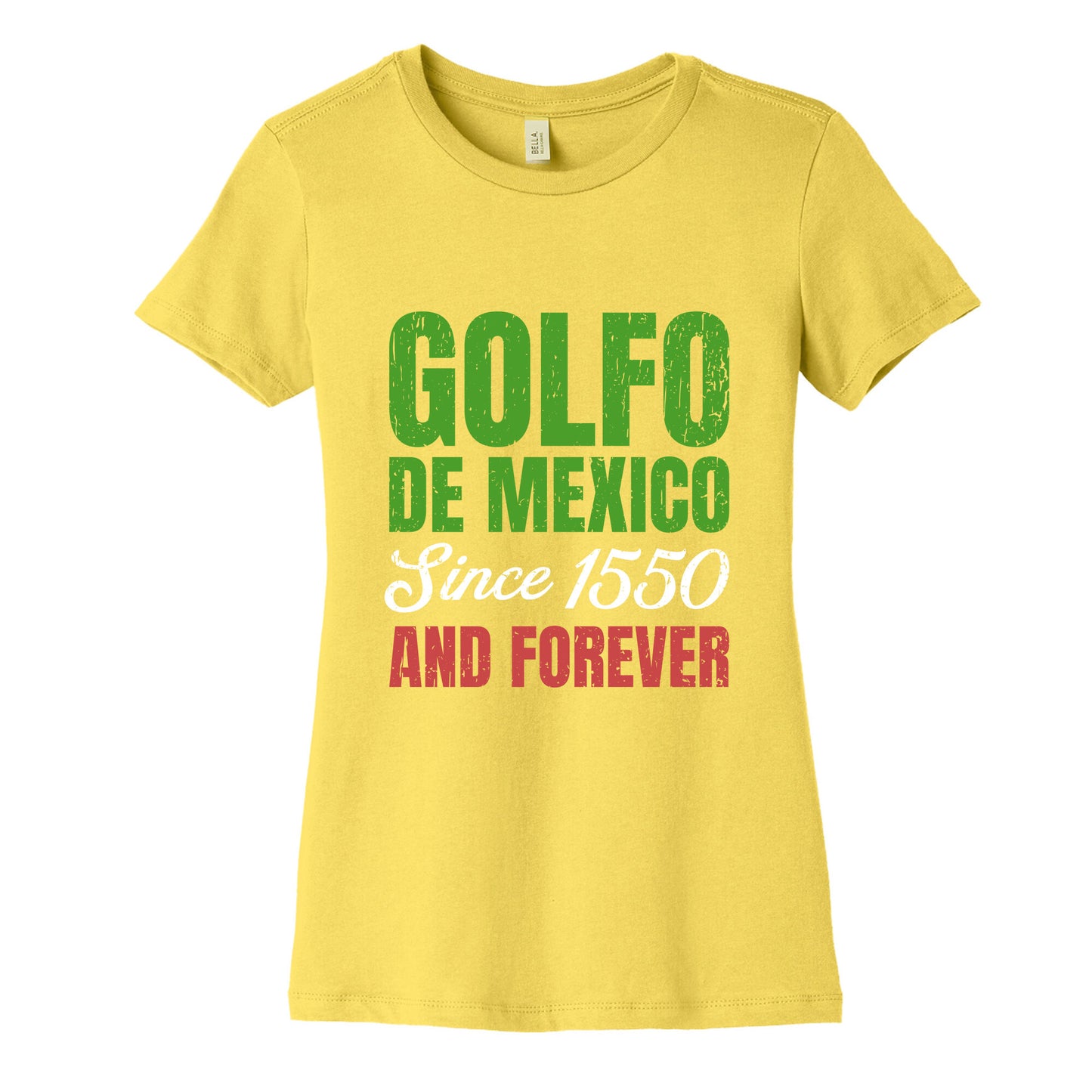 Golfo De Mexico Womens Cotton Tee