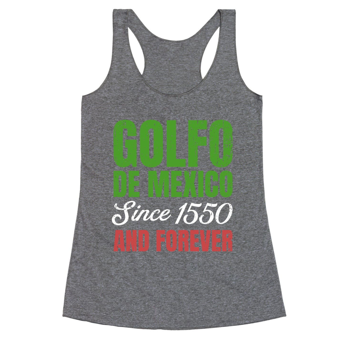 Golfo De Mexico Racerback Tank