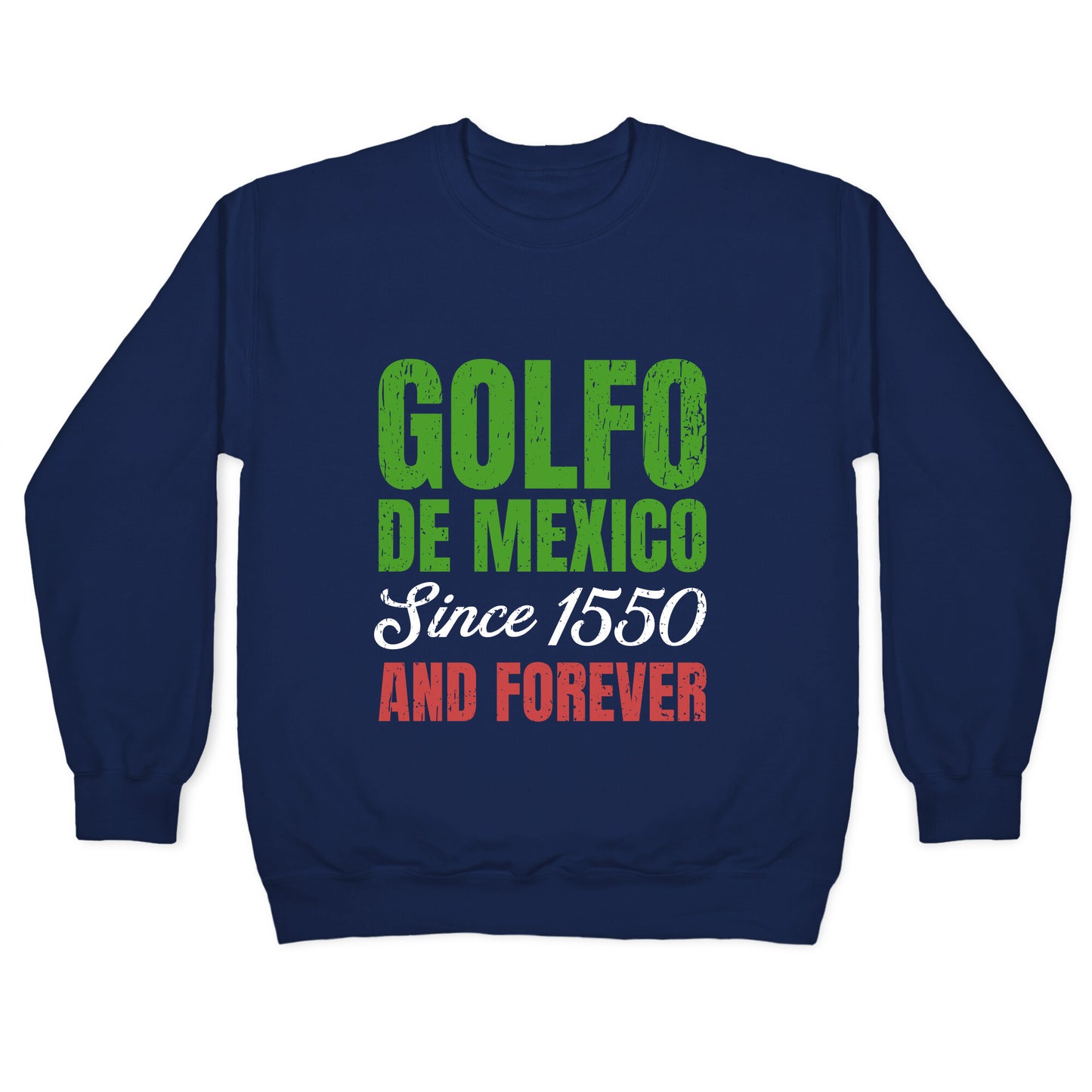 Golfo De Mexico Crewneck Sweatshirt