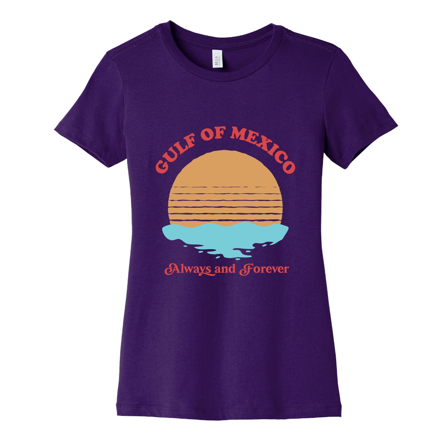 Gulf of Mexico Always Forever Womens Cotton Tee