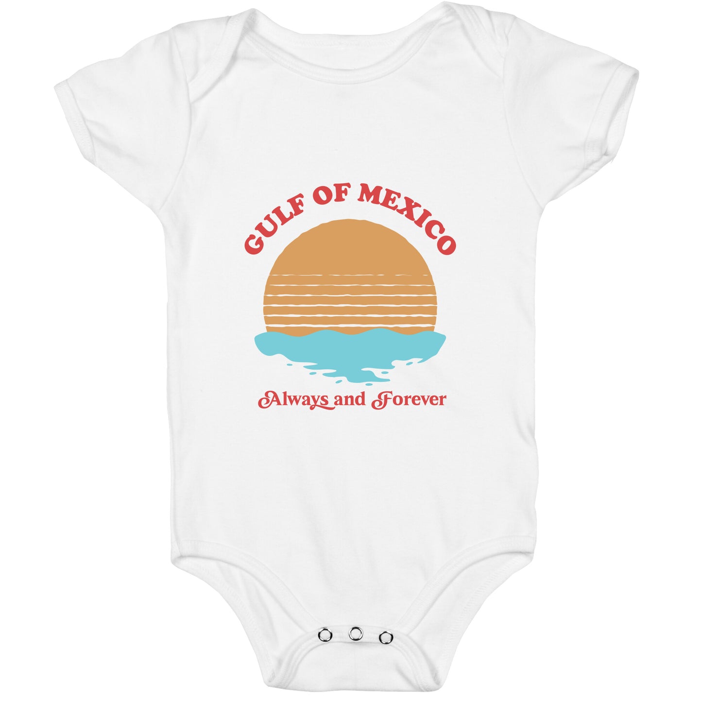 Gulf of Mexico Always Forever Baby One-Piece