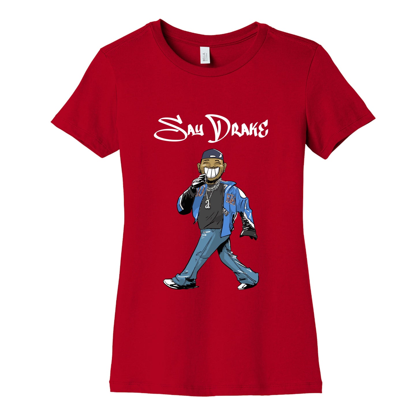 Kendrick Say Drake Womens Cotton Tee