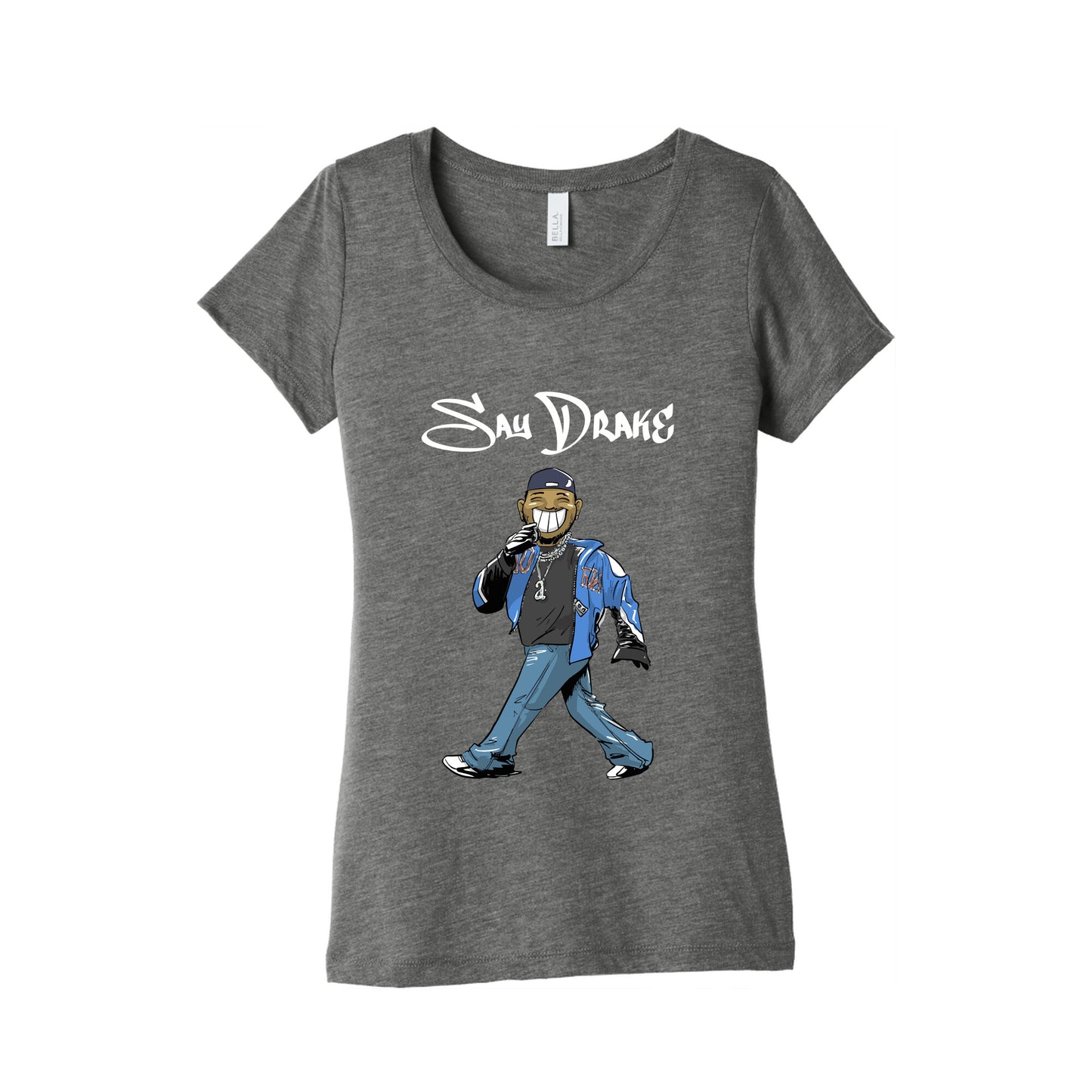 Kendrick Say Drake Womens Triblend Tee