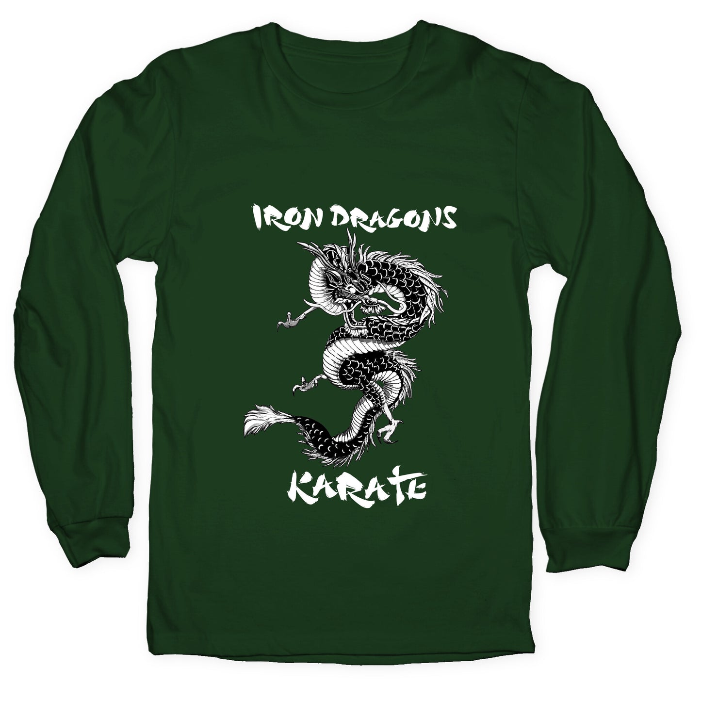 Iron Dragons Karate Longsleeve Tee