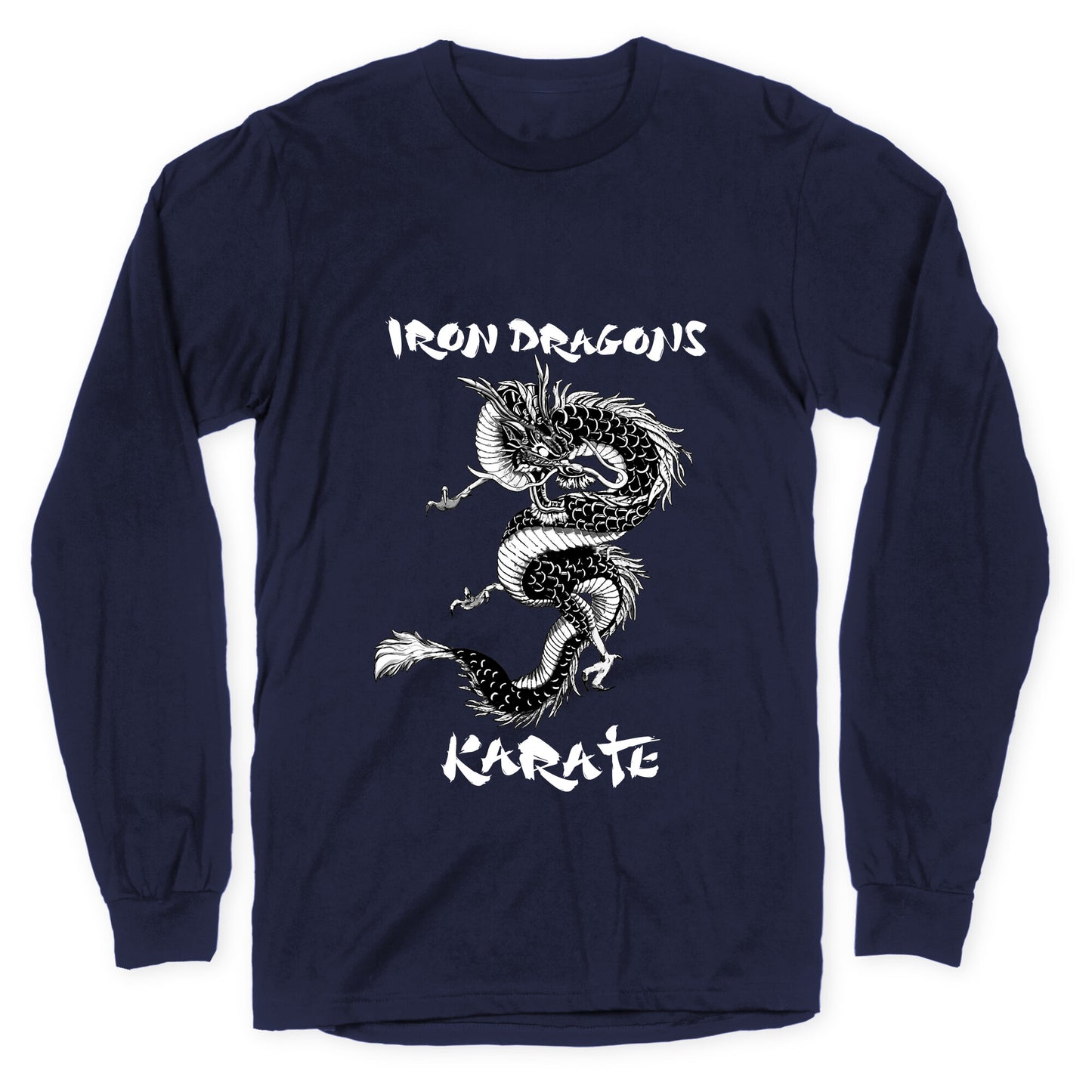 Iron Dragons Karate Longsleeve Tee