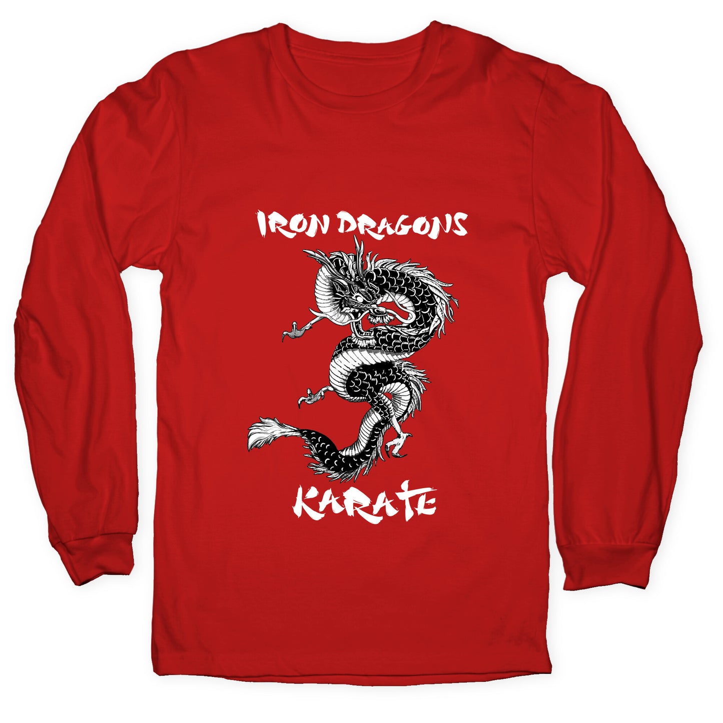 Iron Dragons Karate Longsleeve Tee