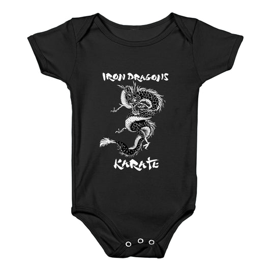 Iron Dragons Karate Baby One-Piece