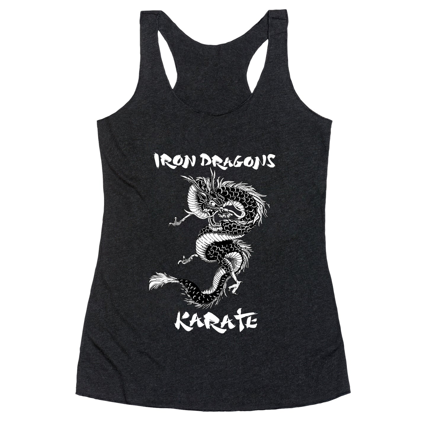 Iron Dragons Karate Racerback Tank