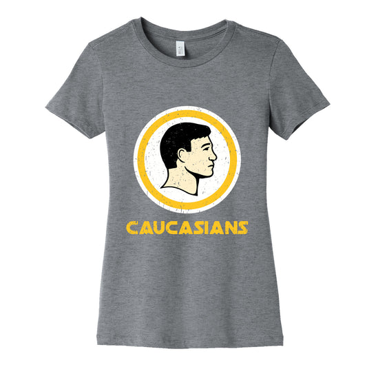 Caucasians Womens Cotton Tee