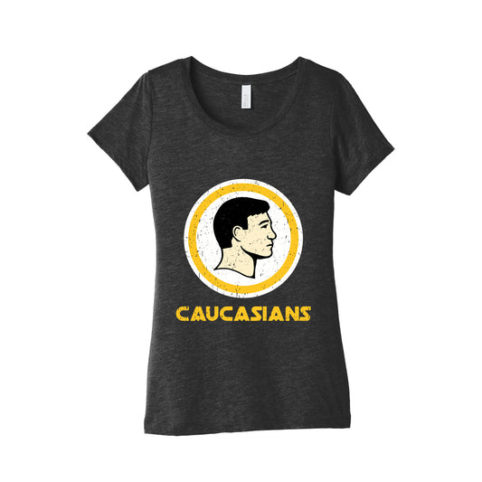 Caucasians Womens Triblend Tee