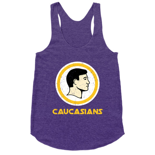Caucasians Racerback Tank