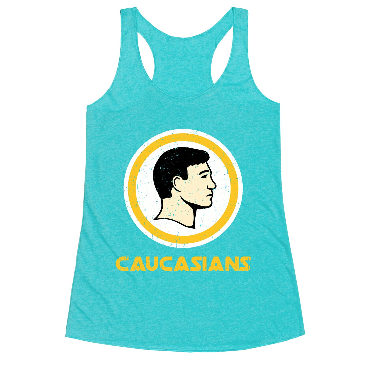 Caucasians Racerback Tank