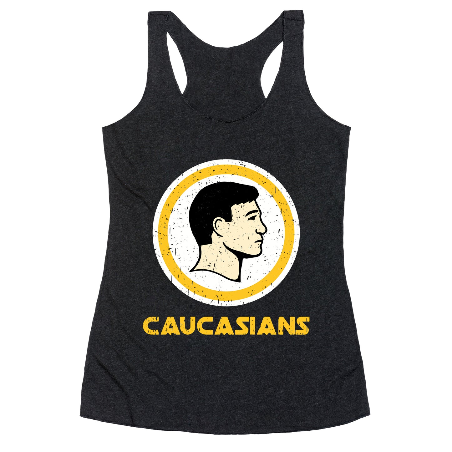 Caucasians Racerback Tank