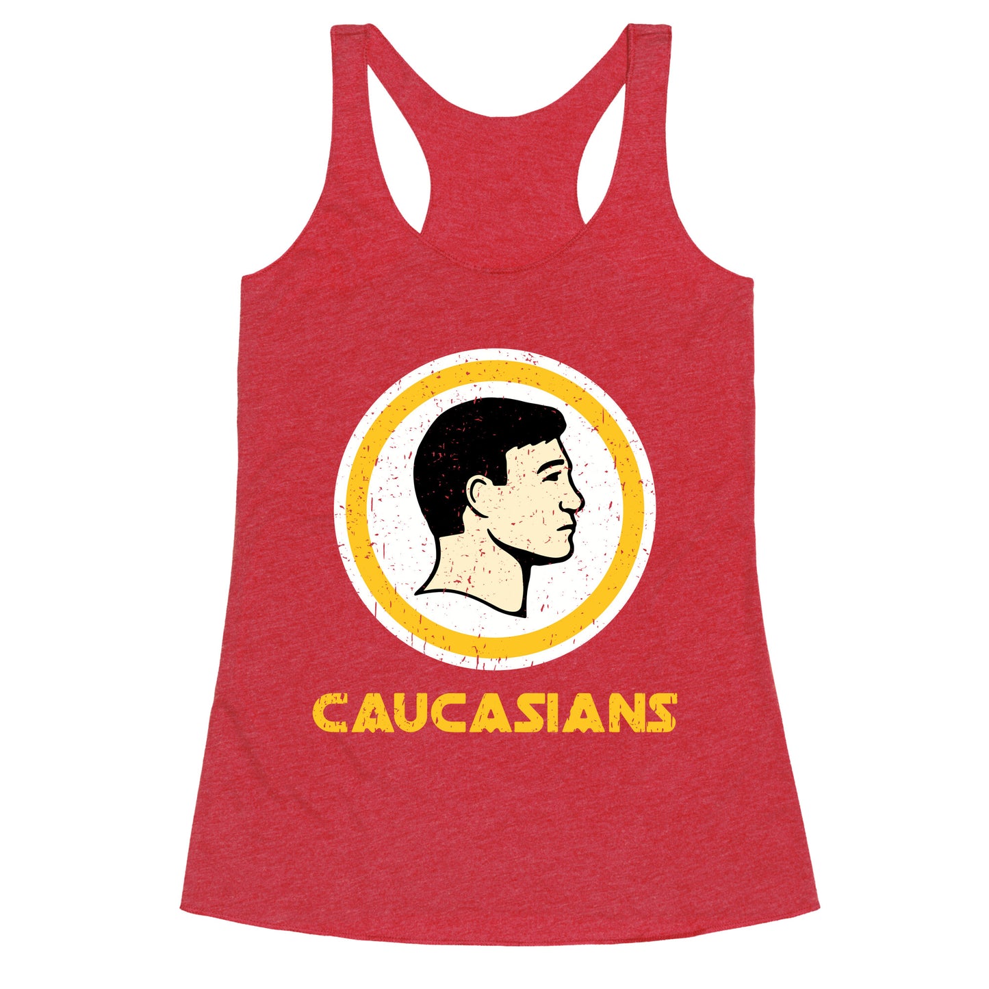 Caucasians Racerback Tank