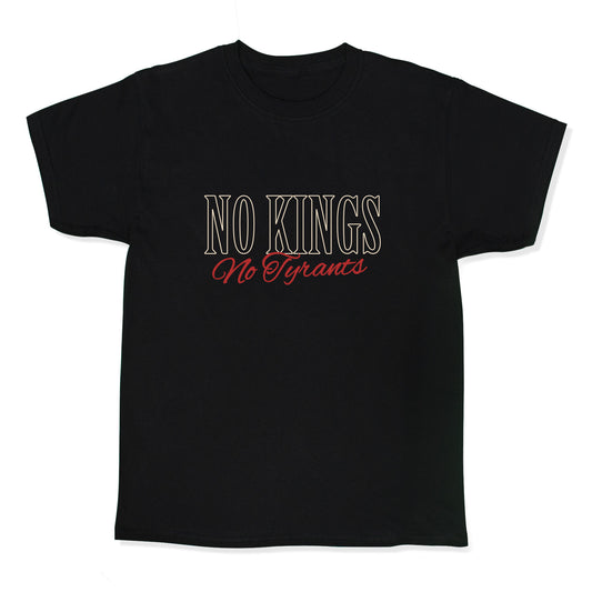No Kings No Tyrants Kids Tee