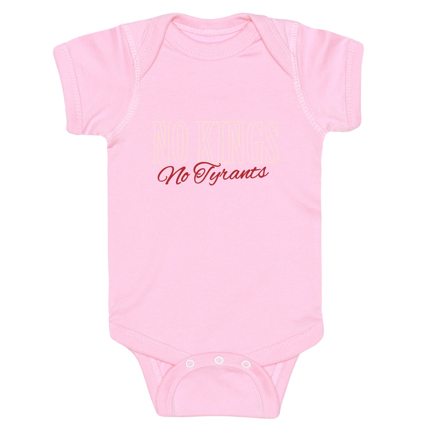No Kings No Tyrants Baby One-Piece