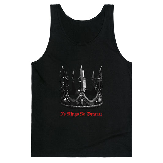 No Kings No Tyrants Crown Tank Top