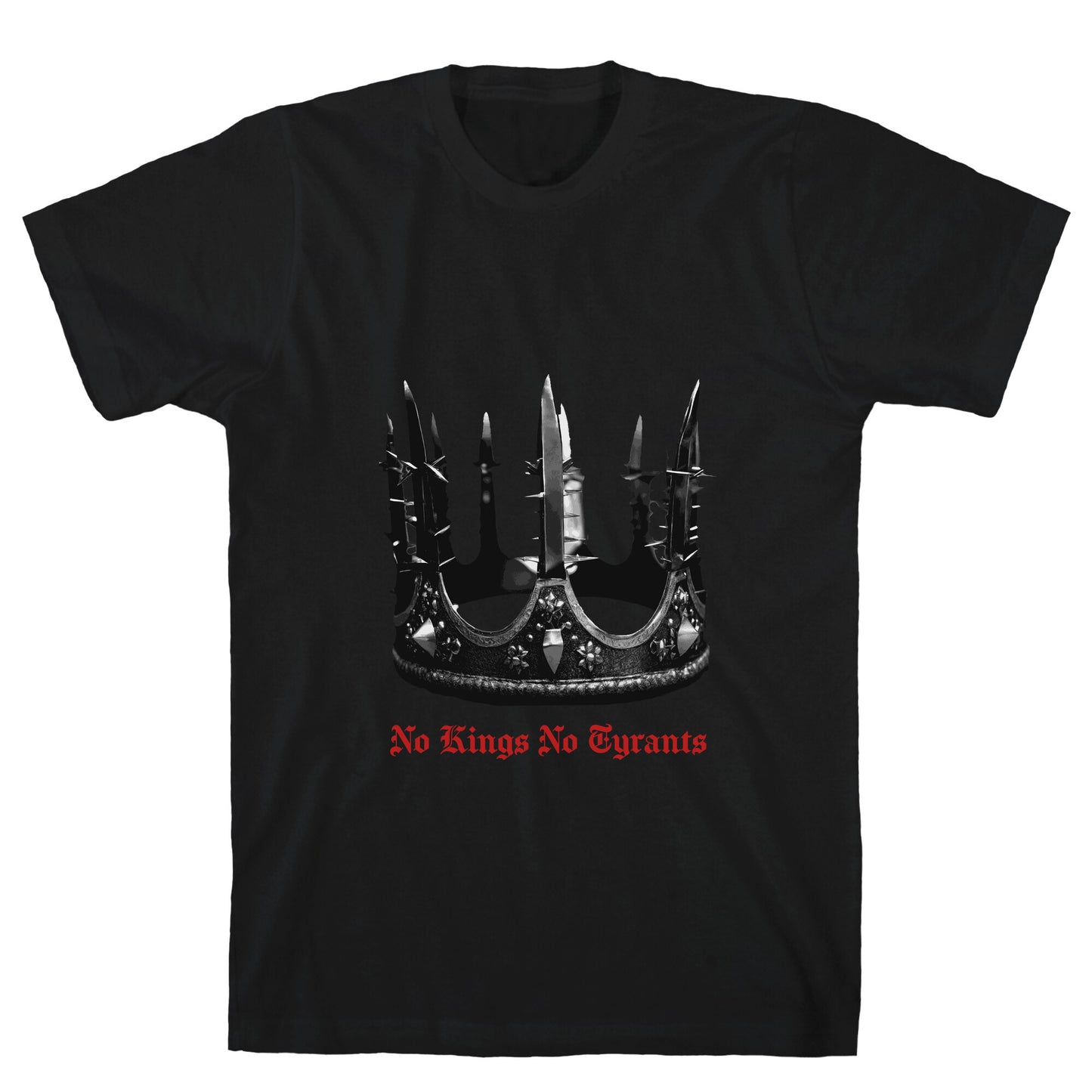 No Kings No Tyrants Crown T-Shirt