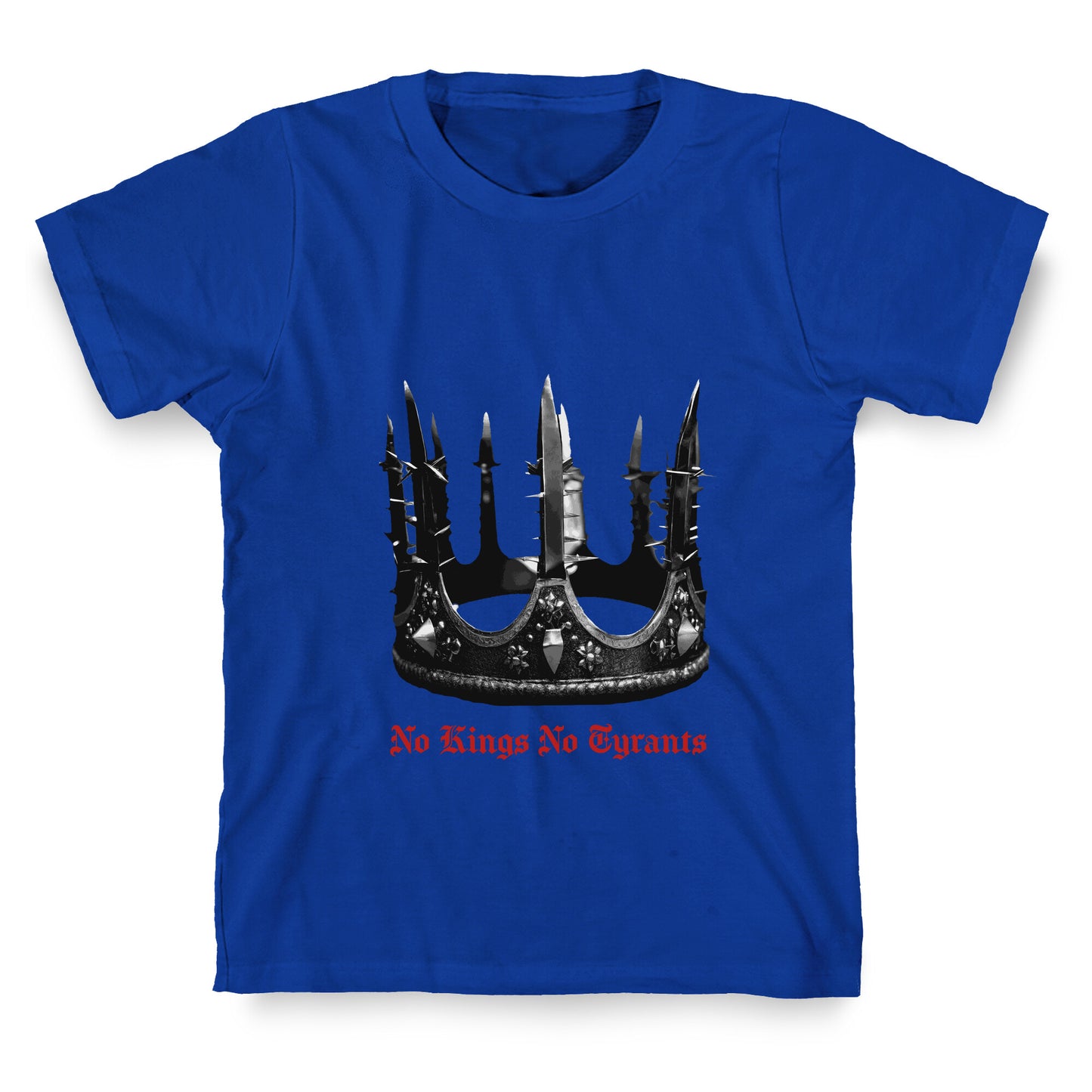No Kings No Tyrants Crown T-Shirt