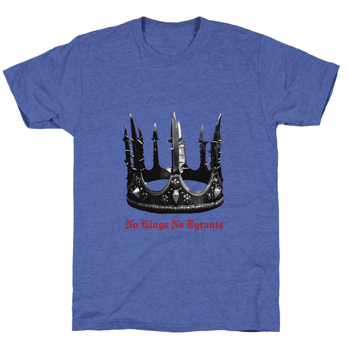 No Kings No Tyrants Crown Unisex Triblend Tee