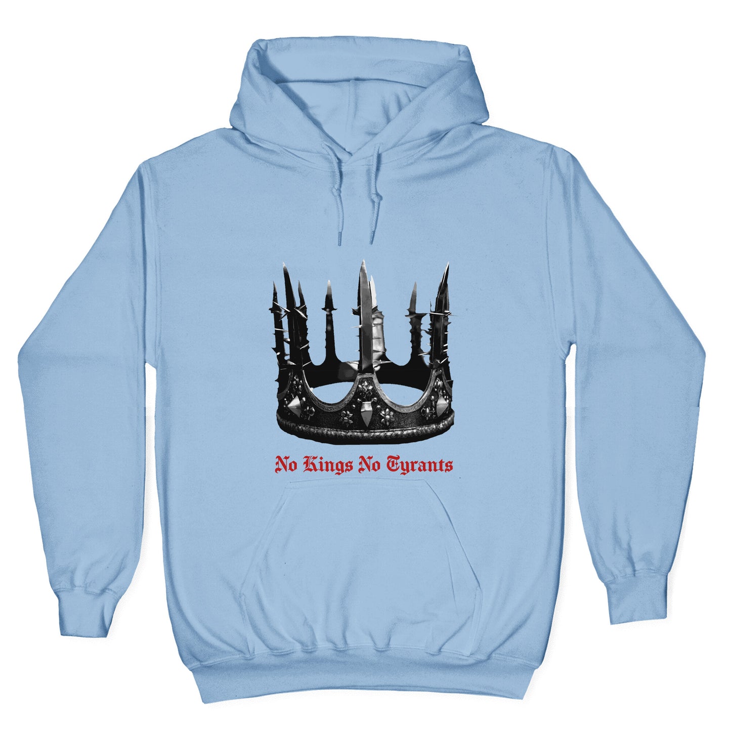 No Kings No Tyrants Crown Hoodie