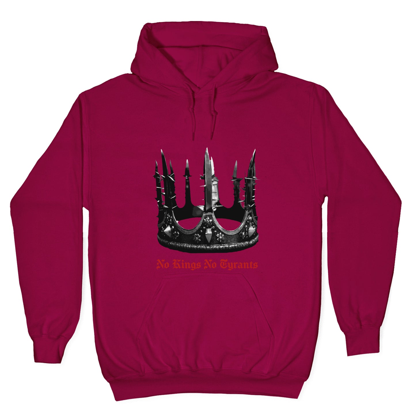 No Kings No Tyrants Crown Hoodie