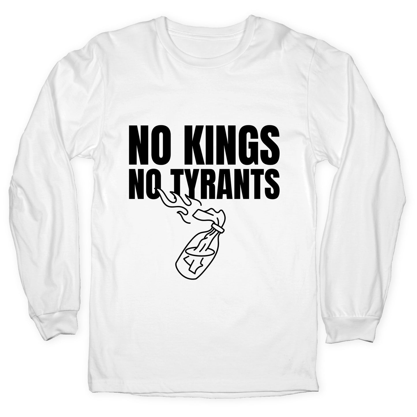 No Kings No Tyrants 2025 Longsleeve Tee