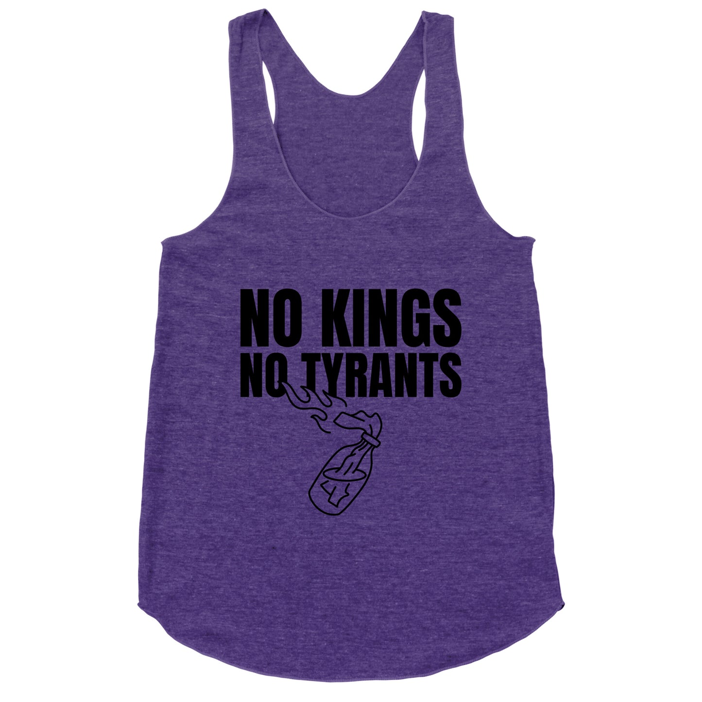 No Kings No Tyrants 2025 Racerback Tank