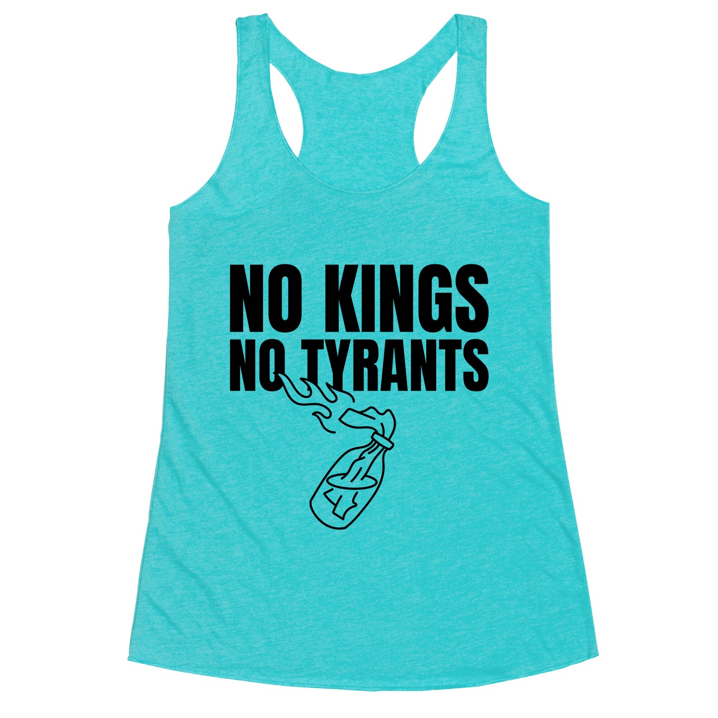 No Kings No Tyrants 2025 Racerback Tank
