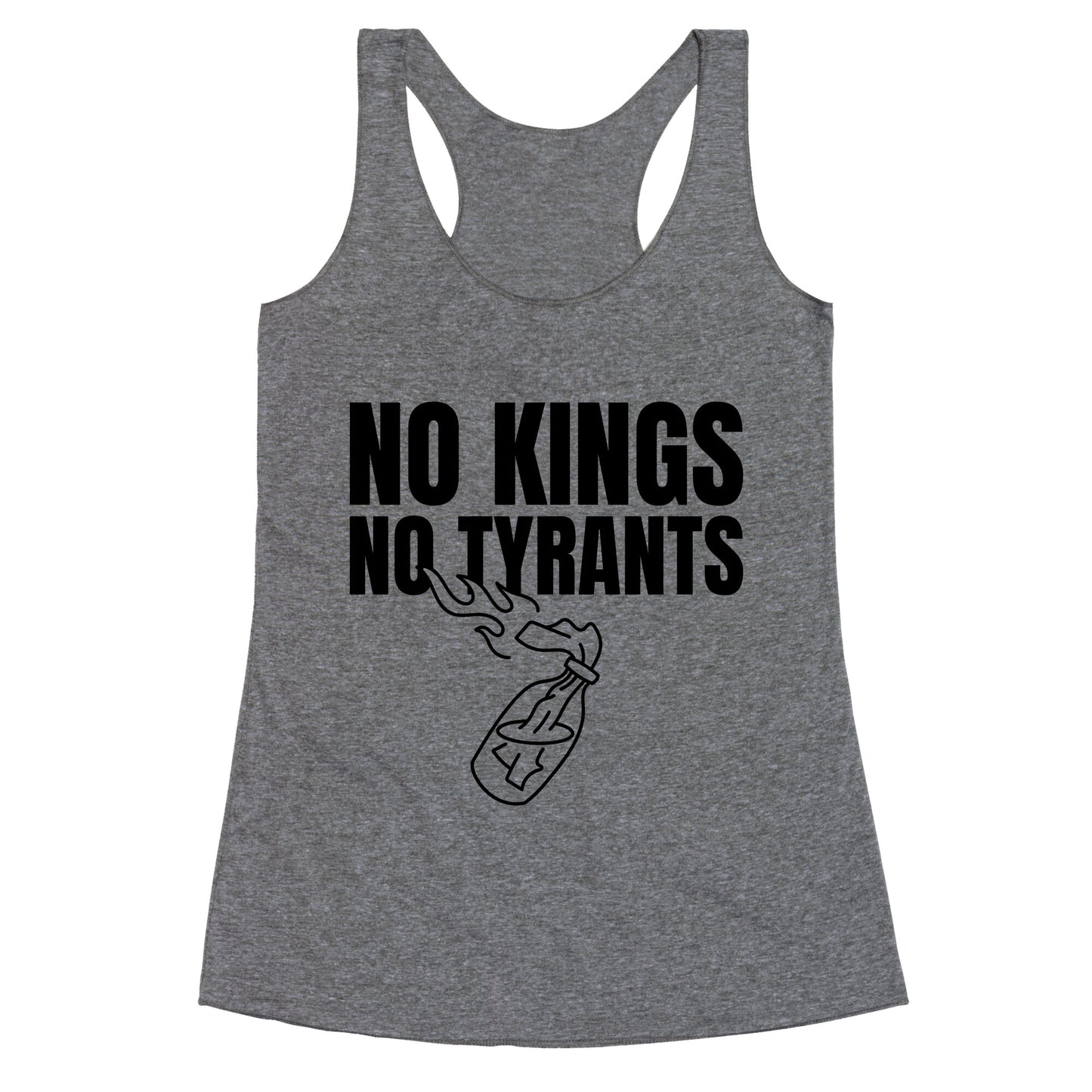No Kings No Tyrants 2025 Racerback Tank