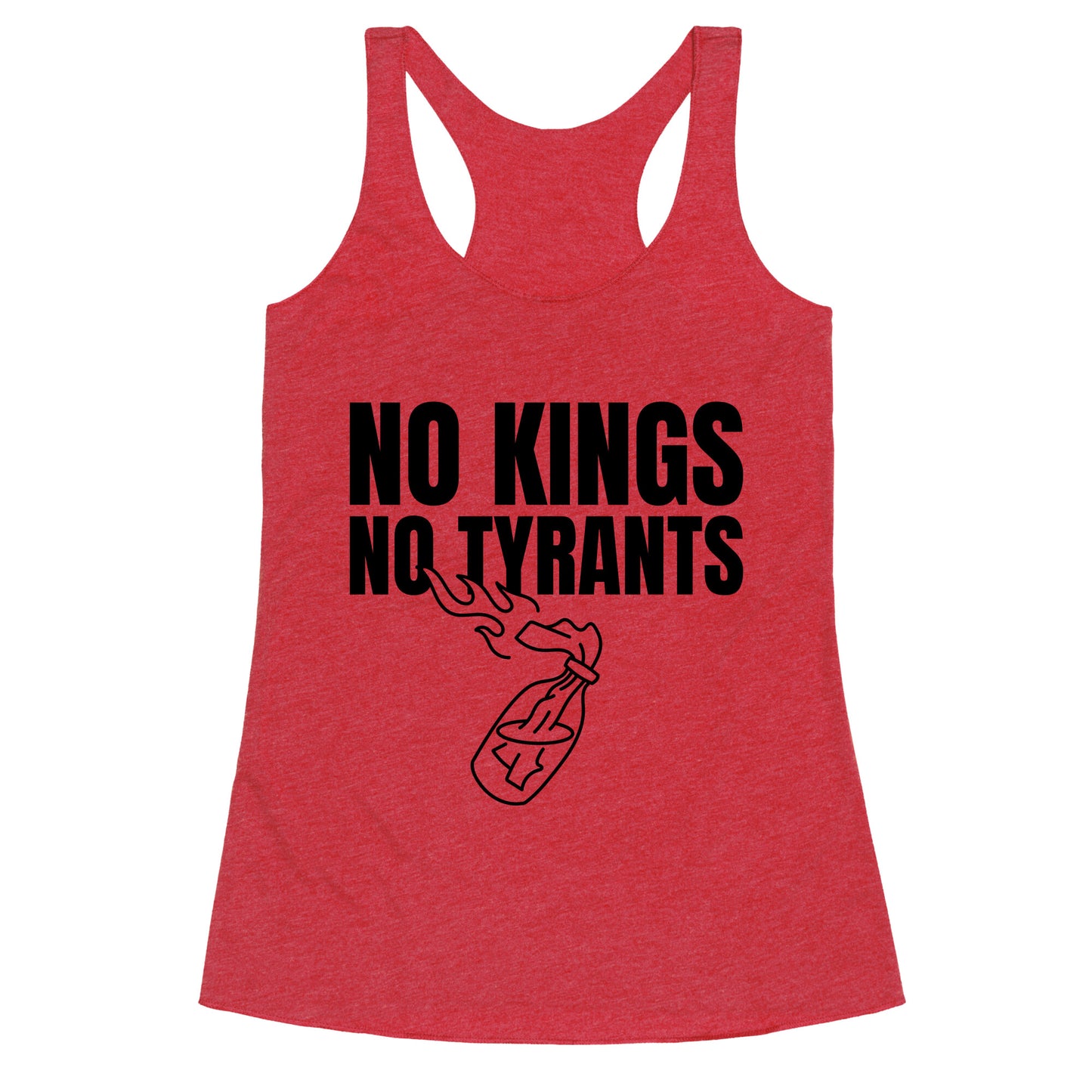 No Kings No Tyrants 2025 Racerback Tank