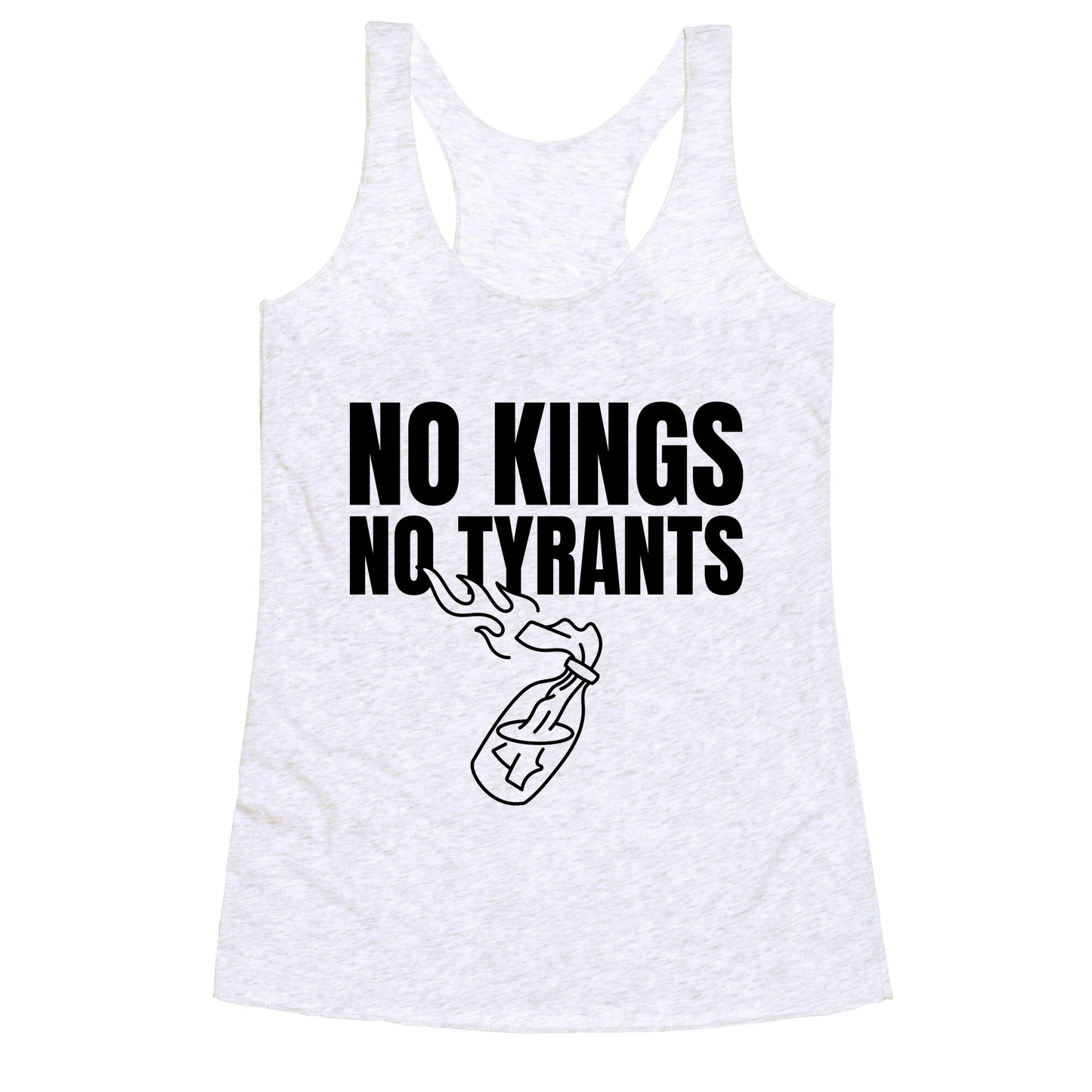 No Kings No Tyrants 2025 Racerback Tank