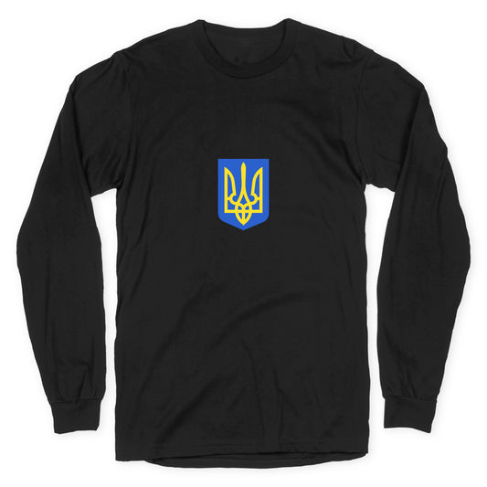 Zelensky Ukraine Trident Longsleeve Tee